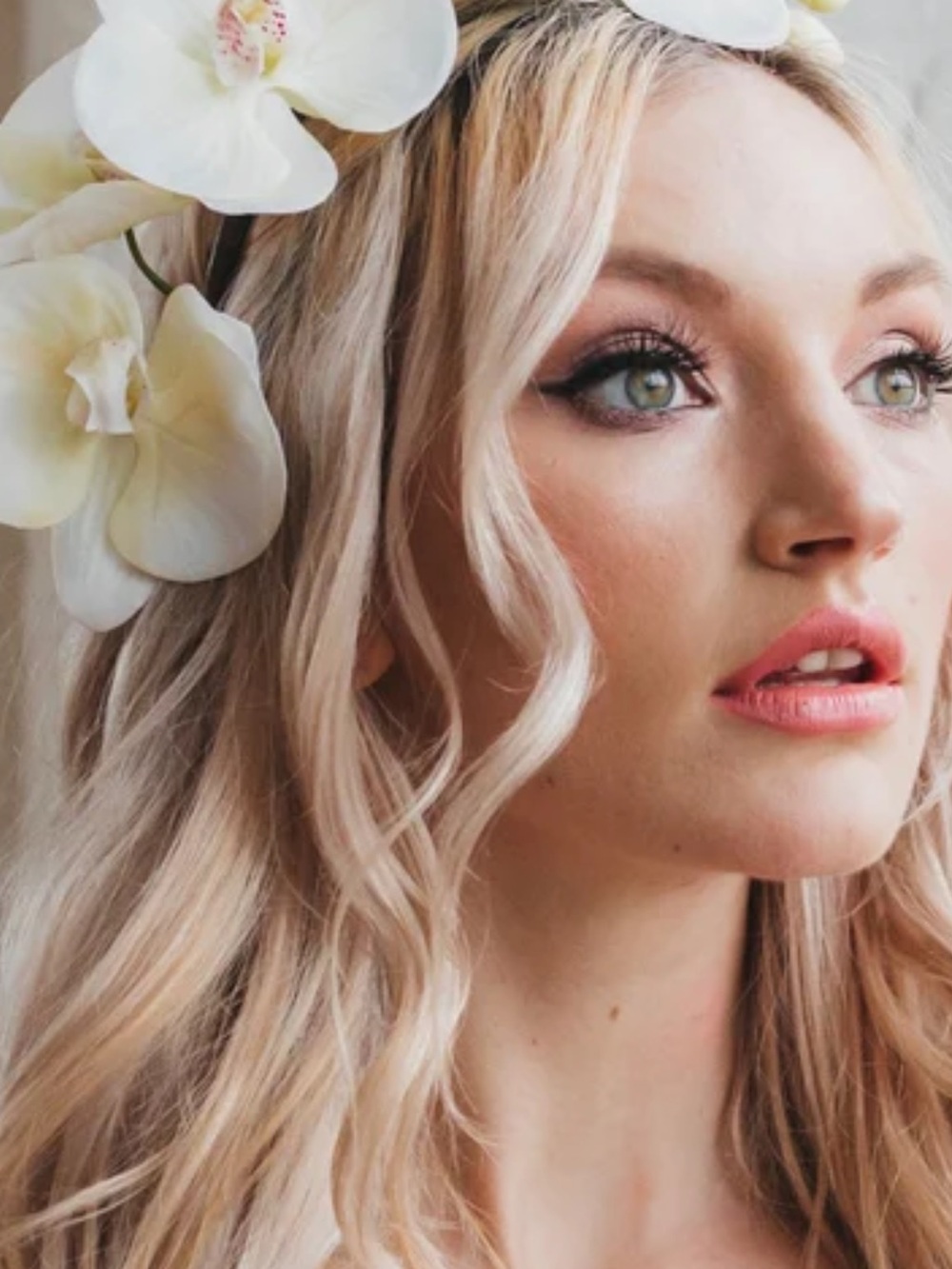 Real flowers, carefully preserved, meant to last years. Orchid Hair Headband
